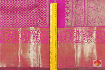 Traditional Design Handwoven Pure Silk Kanjivaram Saree - Pure Zari - PV G 1815 - Archives - Silk Sari - Panjavarnam