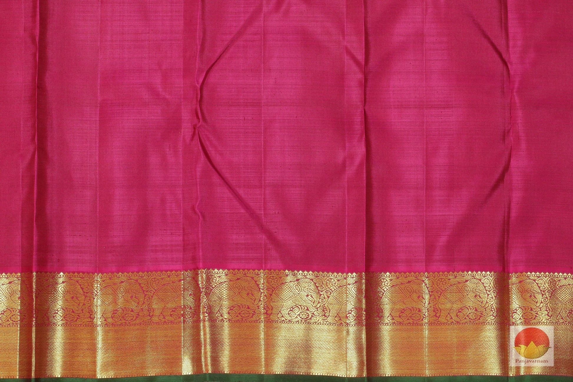 Traditional Design Handwoven Pure Silk Kanjivaram Saree - Pure Zari - PV G 1816 Archives - Silk Sari - Panjavarnam