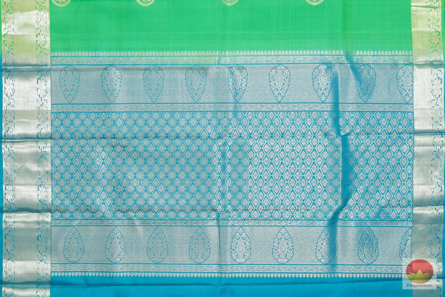 Traditional Design - Handwoven Pure Silk Kanjivaram Saree - Pure Zari - PV G 1903 Archives - Silk Sari - Panjavarnam