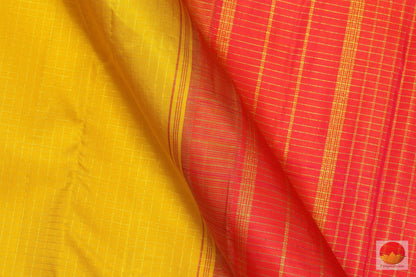 Traditional Design Handwoven Pure Silk Kanjivaram Saree - Pure Zari - PV G 1915 - Archives - Silk Sari - Panjavarnam