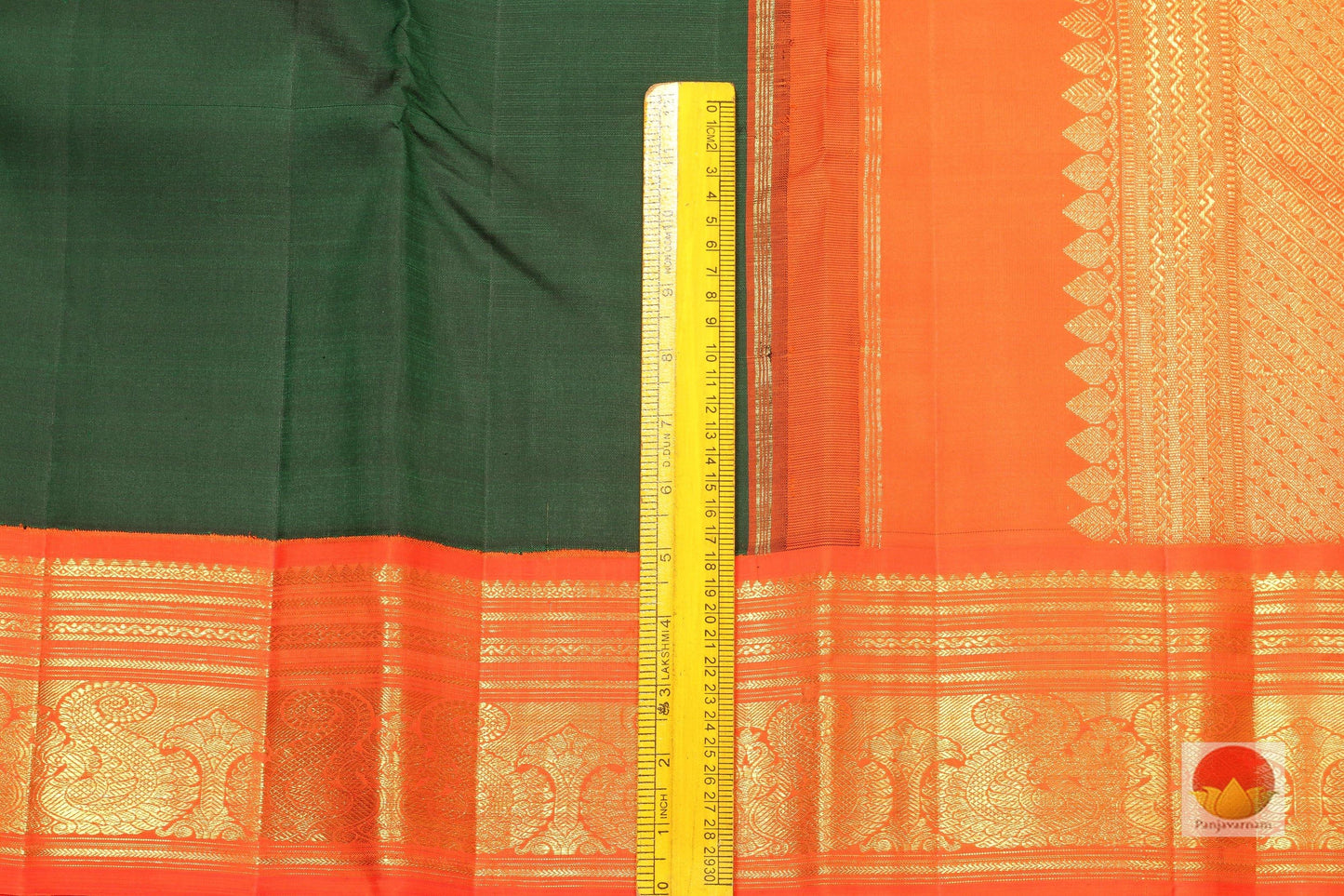 Traditional Design Handwoven Pure Silk Kanjivaram Saree - Pure Zari - PV J9148 Archives - Silk Sari - Panjavarnam