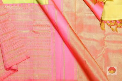 Traditional Design Handwoven Pure Silk Kanjivaram Saree - Pure Zari - PV SVS 10248 Archives - Silk Sari - Panjavarnam