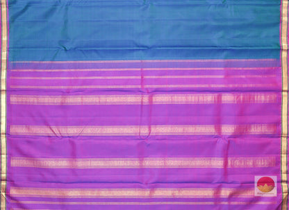 Traditional Design Handwoven Pure Silk Kanjivaram Saree - Pure Zari - PV SVS 10541 Archives - Silk Sari - Panjavarnam