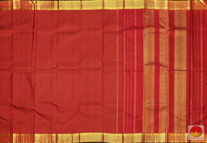 Traditional Design - Handwoven Pure Silk Kanjivaram Saree - Pure Zari - PV SVS 11194 Archives - Silk Sari - Panjavarnam