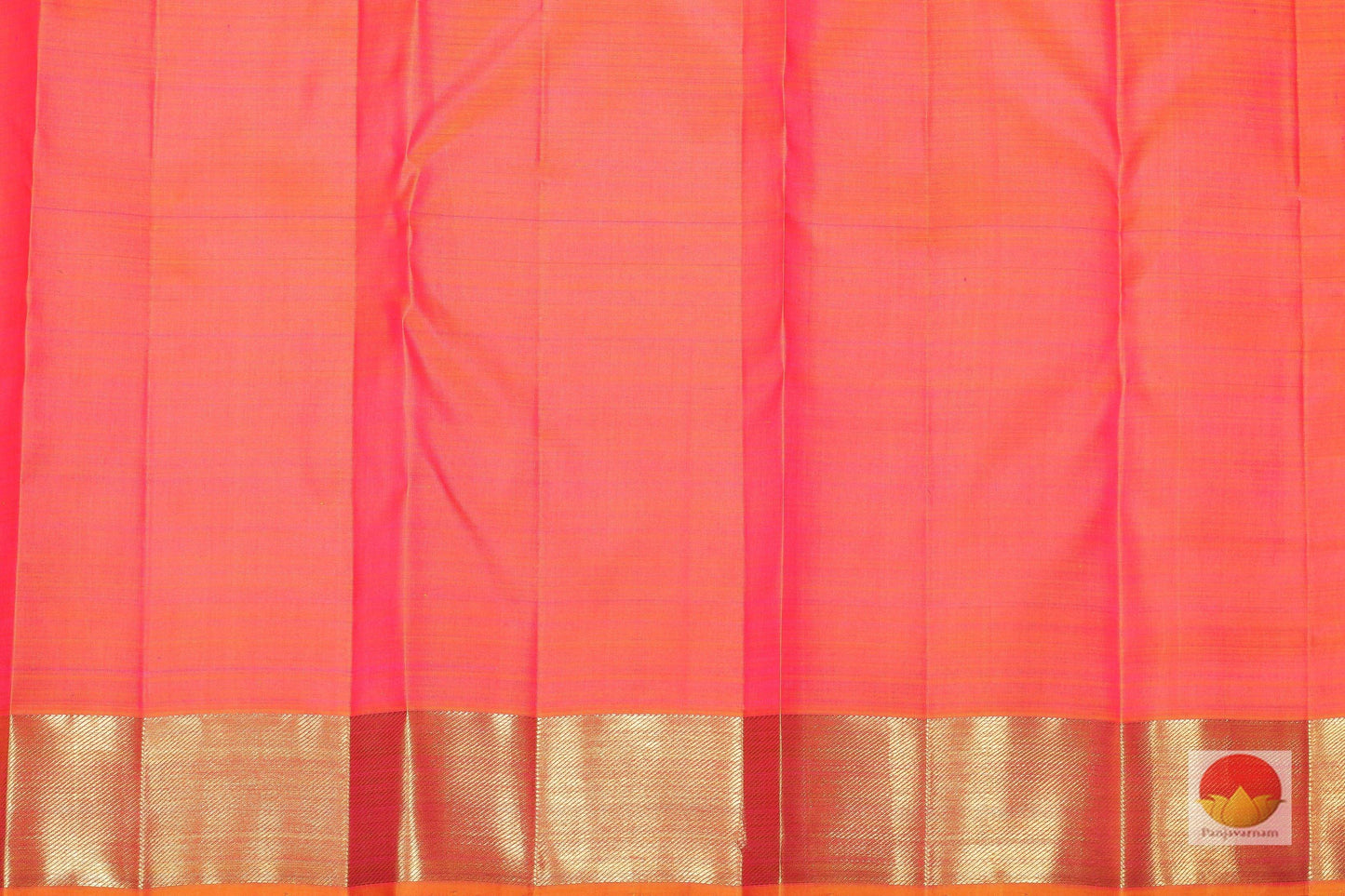 Traditional Design Handwoven Pure Silk Kanjivaram Saree - Pure Zari - PV SVS 13 Archives - Silk Sari - Panjavarnam