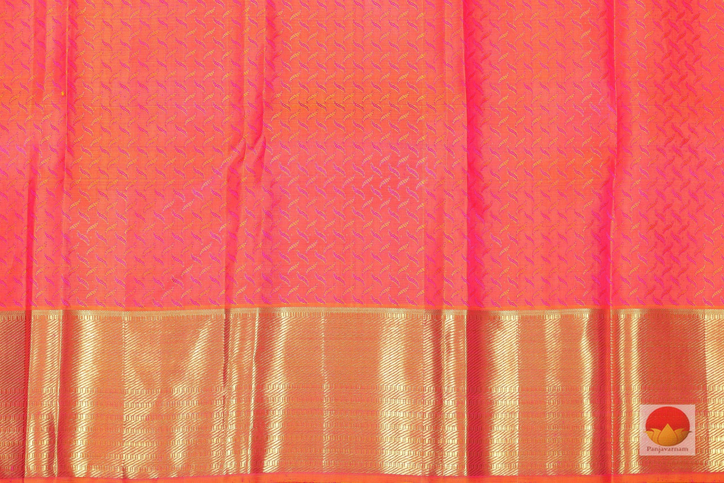 Traditional Design Handwoven Pure Silk Kanjivaram Saree - Pure Zari - PV SVS 8866 Archives - Silk Sari - Panjavarnam