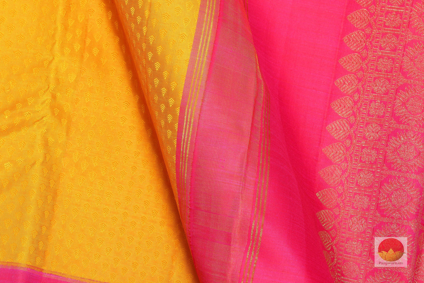 Traditional Design Handwoven Pure Silk Kanjivaram Saree - Pure Zari - PV SVS 9829 Archives - Silk Sari - Panjavarnam