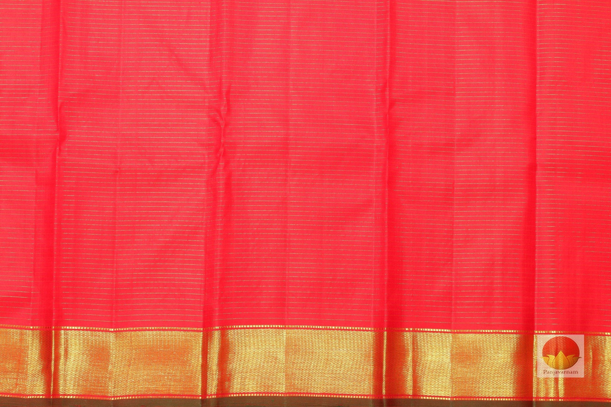 Traditional Design Handwoven Pure Silk Kanjivaram Saree - Pure Zari - PV SVS 9984 Archives - Silk Sari - Panjavarnam