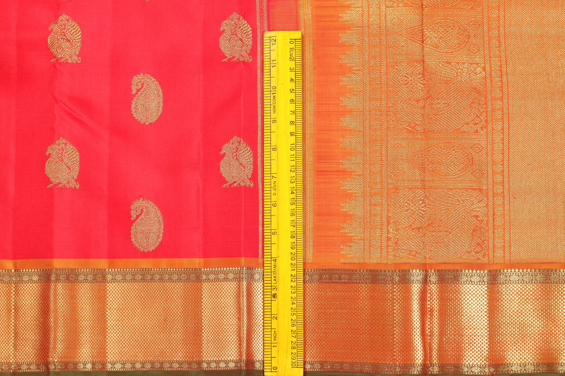Traditional Design Handwoven Pure Silk Kanjivaram Saree - Pure Zari - PVJL 0718 1515 Archives - Silk Sari - Panjavarnam