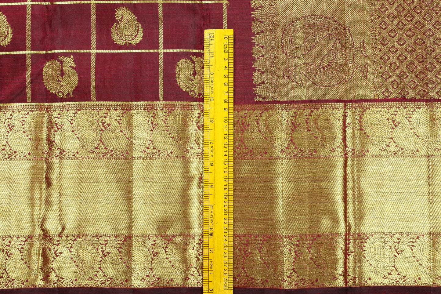 Traditional Design Handwoven Pure Silk Kanjivaram Saree - Pure Zari - PVJU 0618 1478 Archives - Silk Sari - Panjavarnam
