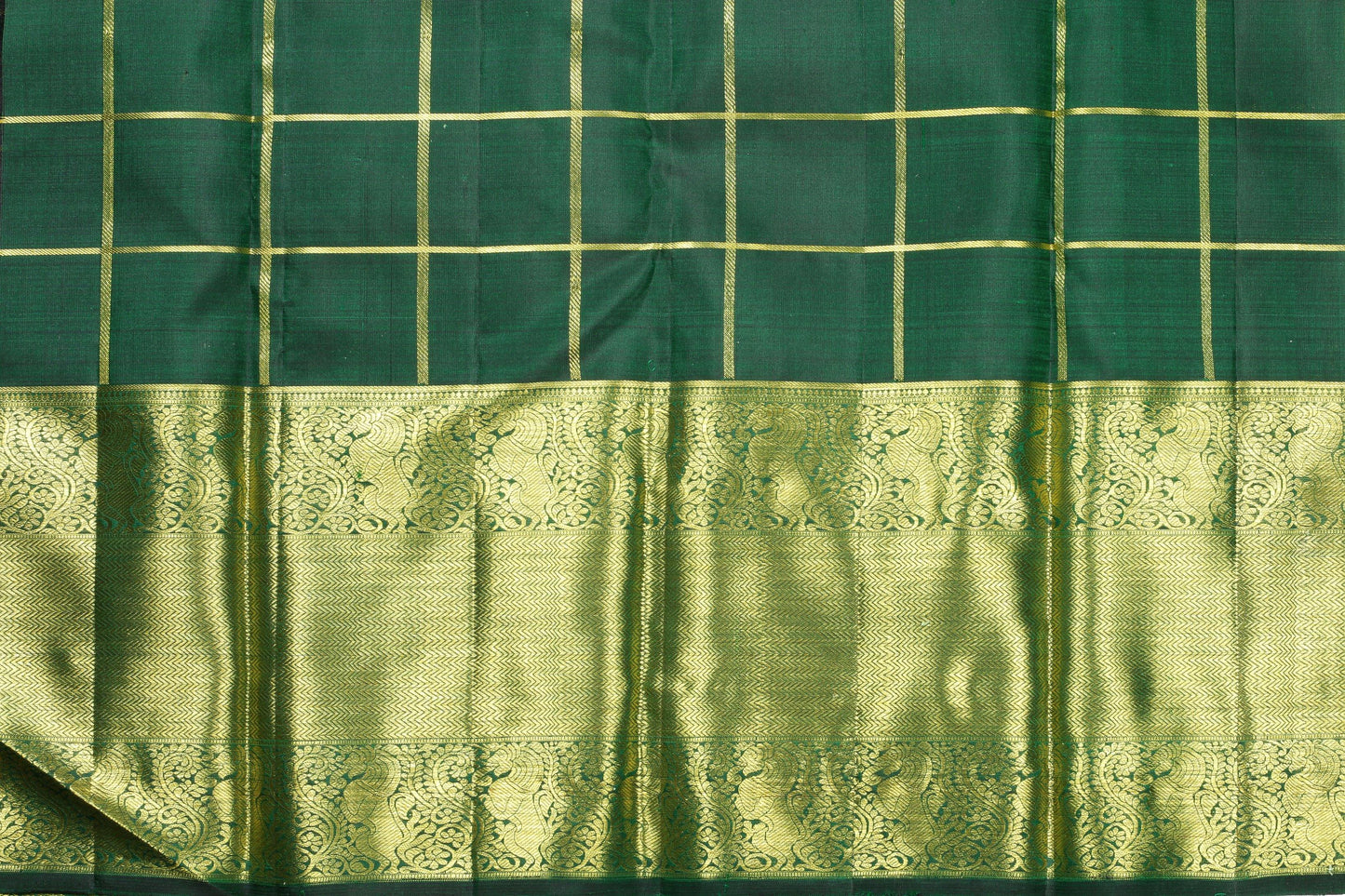Traditional Design Handwoven Pure Silk Kanjivaram Saree - Pure Zari - PVJU 0618 1479 Archives - Silk Sari - Panjavarnam