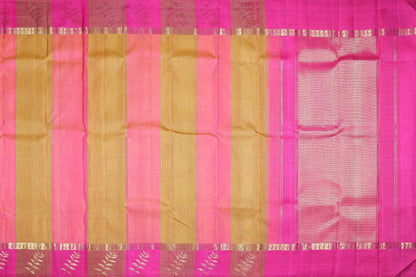 Traditional Design Handwoven Pure Silk Kanjivaram Saree - Pure Zari - PVM 0518 1412 Archives - Silk Sari - Panjavarnam