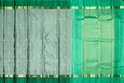 Traditional Design Handwoven Pure Silk Kanjivaram Saree - Pure Zari - PVM 0518 1414 - Silk Sari - Panjavarnam