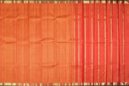 Traditional Design Handwoven Pure Silk Kanjivaram Saree - Pure Zari - PVM 0518 1416 - Archives - Silk Sari - Panjavarnam