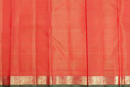 Traditional Design Handwoven Pure Silk Kanjivaram Saree - Pure Zari - PVM 0518 1416 - Archives - Silk Sari - Panjavarnam