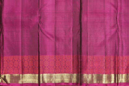 Traditional Design Handwoven Pure Silk Kanjivaram Saree - Pure Zari - PVM 0518 1419 Archives - Silk Sari - Panjavarnam