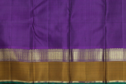 Traditional Design Handwoven Pure Silk Kanjivaram Saree - Pure Zari - PVM 0518 1428 - Silk Sari - Panjavarnam
