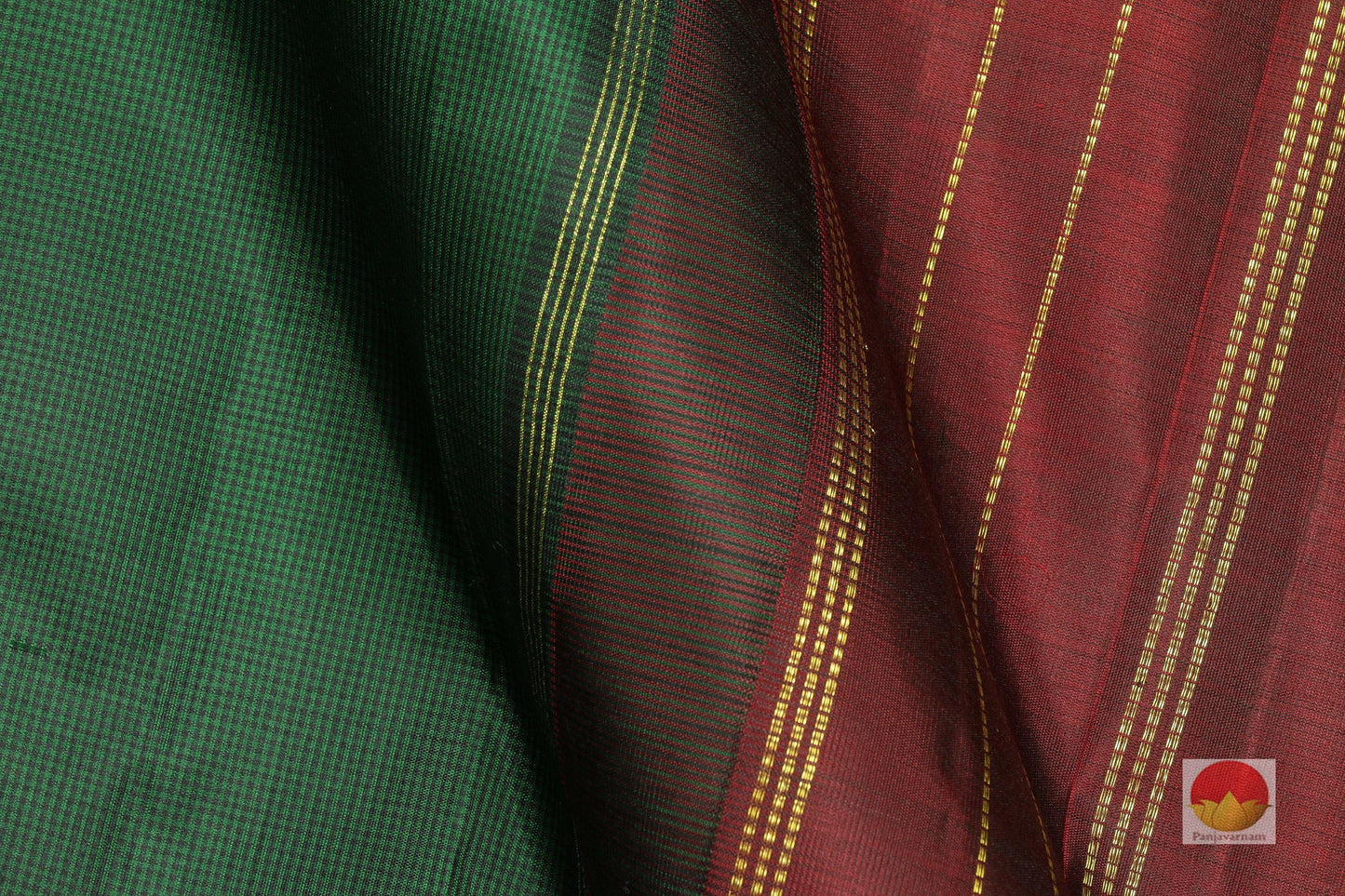 Traditional Design Handwoven Pure Silk Kanjivaram Saree - Pure Zari - PVSP 0918 1575 Archives - Silk Sari - Panjavarnam