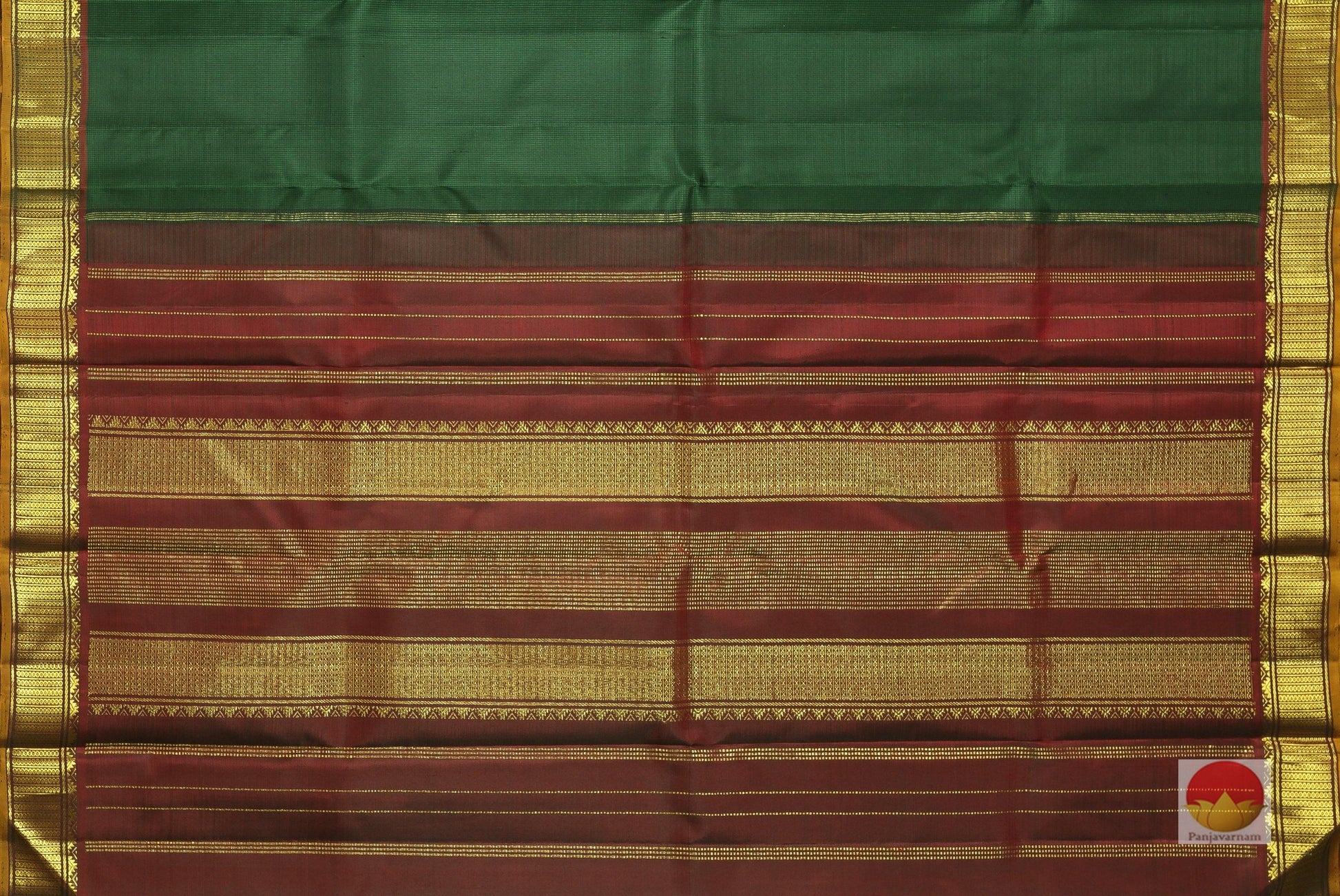 Traditional Design Handwoven Pure Silk Kanjivaram Saree - Pure Zari - PVSP 0918 1575 Archives - Silk Sari - Panjavarnam