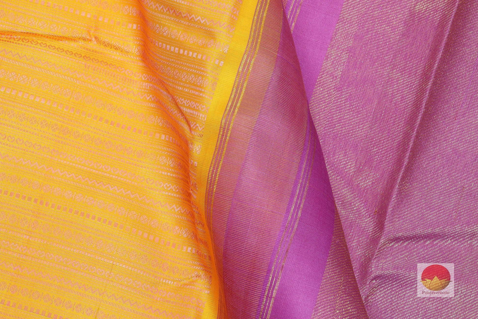 Traditional Design Handwoven Pure Silk Kanjivaram Saree - Pure Zari - PVVK 106865- Archives - Silk Sari - Panjavarnam