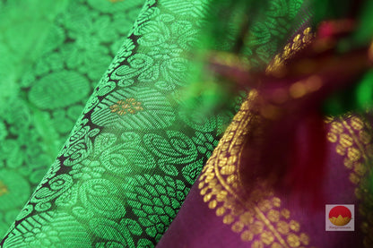 Traditional Design Handwoven Pure Silk Kanjivaram Saree - Pure Zari - PVVK 155251 Archives - Silk Sari - Panjavarnam