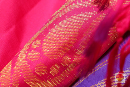 Traditional Design Handwoven Pure Silk Kanjivaram Saree - PV G 1721 - Archives - Silk Sari - Panjavarnam