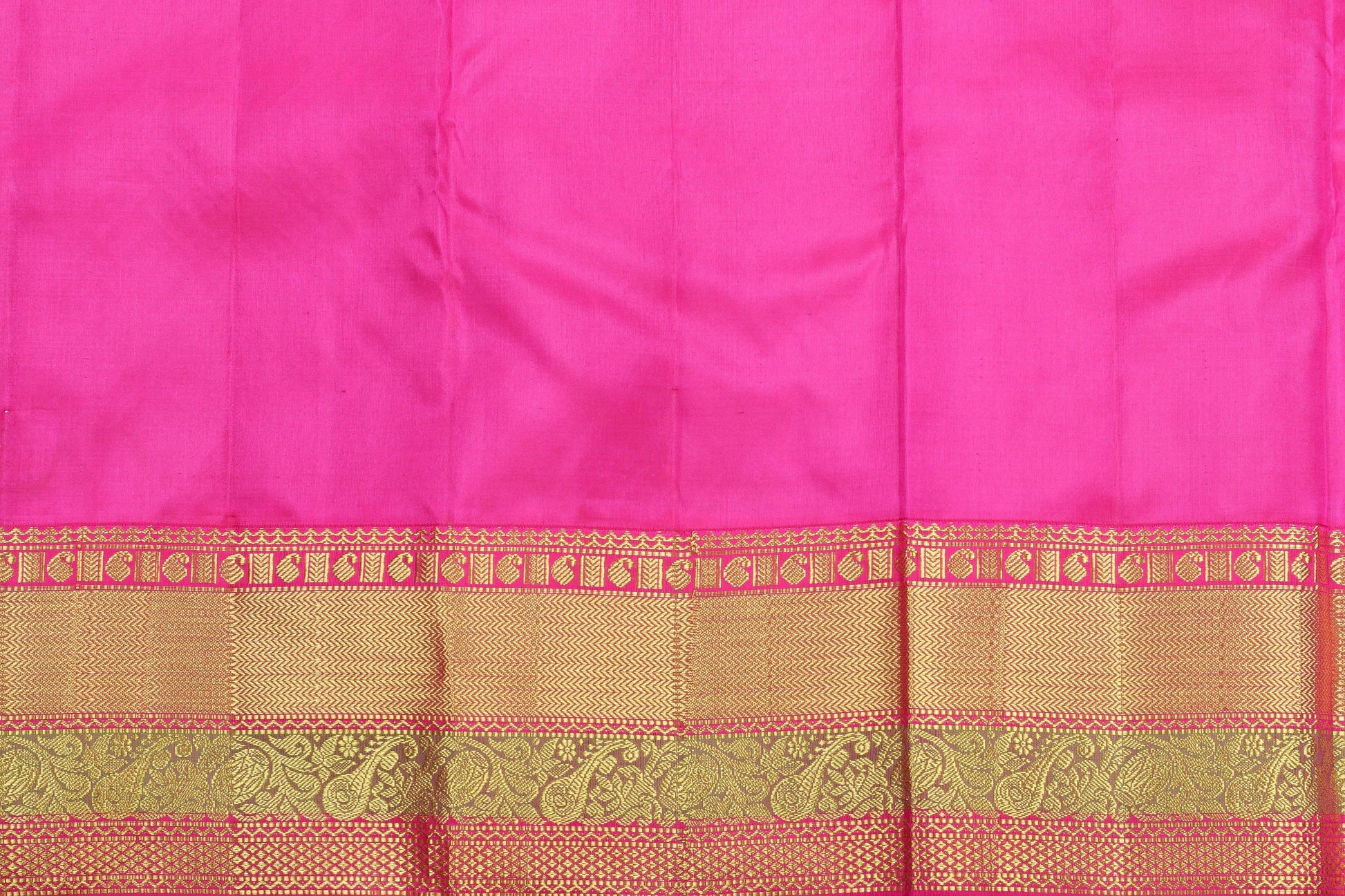 Traditional Design Handwoven Pure Silk Kanjivaram Saree - PVJU 0618 1496 - Silk Sari - Panjavarnam