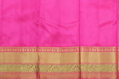 Traditional Design Handwoven Pure Silk Kanjivaram Saree - PVJU 0618 1496 - Silk Sari - Panjavarnam