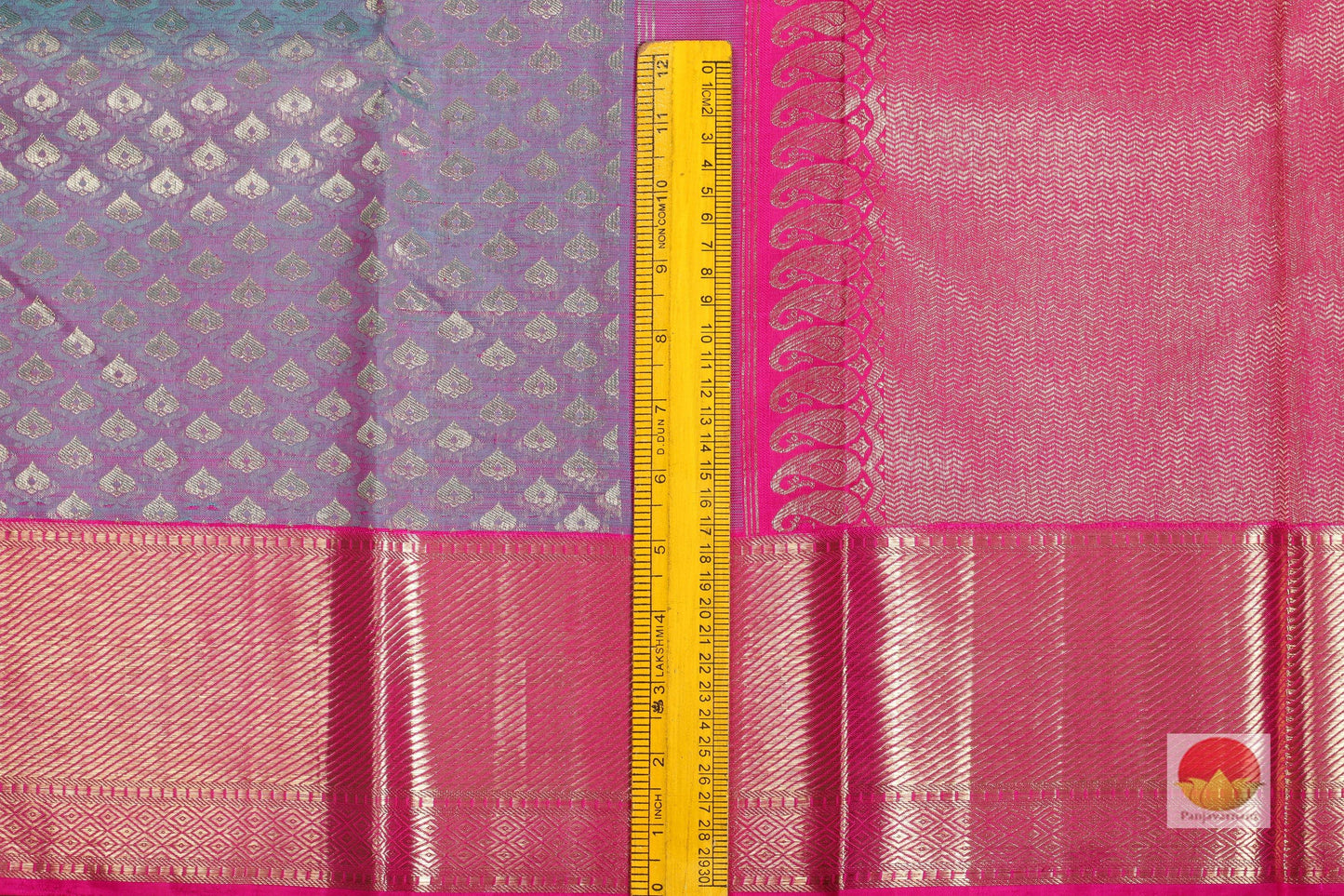 Traditional Design Handwoven Pure Silk Kanjivaram Saree - Silk Brocade - PA SVS 3619 Archives - Silk Sari - Panjavarnam