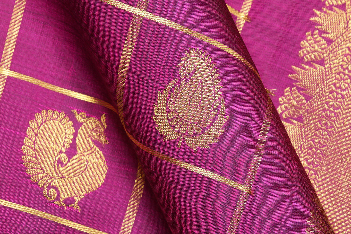 Traditional Design Handwoven Pure Silk Saree - Bridal Saree - PVJU 0618 1480 Archives - Silk Sari - Panjavarnam
