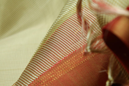 Traditional Design Handwoven Pure Silk Saree - Pure Zari - PA 182 Archives - Silk Sari - Panjavarnam