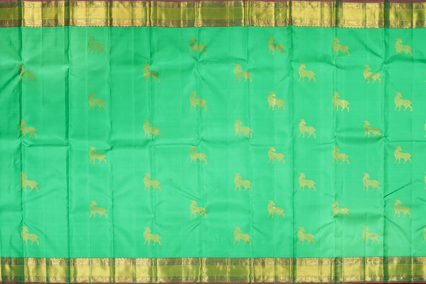 Traditional Design Kanjivaram Pure Silk Saree - Pure Zari - PVM 0318 1326 - Silk Sari - Panjavarnam