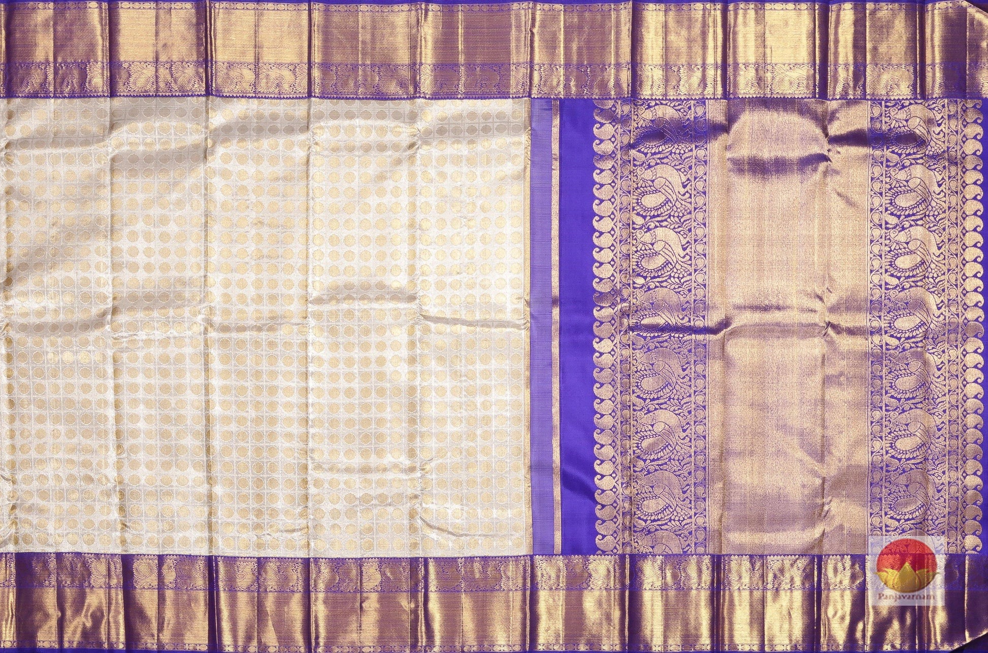 Traditional Design Pure Silk Kanjivaram Saree - Pure Zari - PV SVS NM 1 Archives - Silk Sari - Panjavarnam
