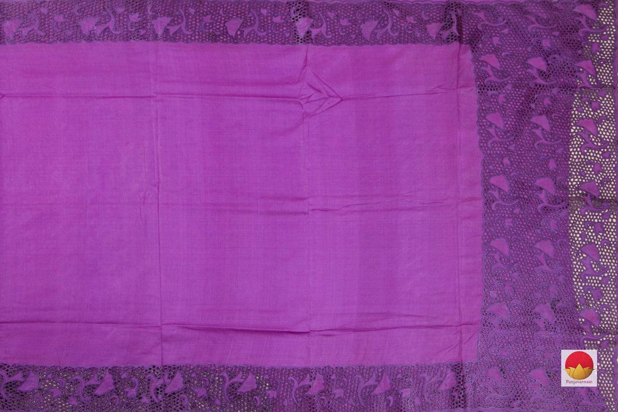 Tussar Silk Saree - Handwoven Pure Silk - Hand Cut Work - PT 658 - Tussar Silk - Panjavarnam